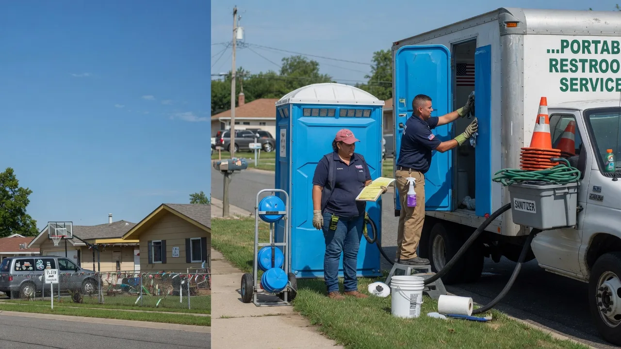 Portable Toilet Rental in Fraziers Bottom, WV near me